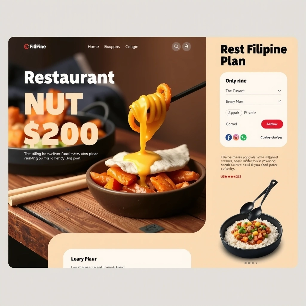 Bamboo Garden Restaurant website design
