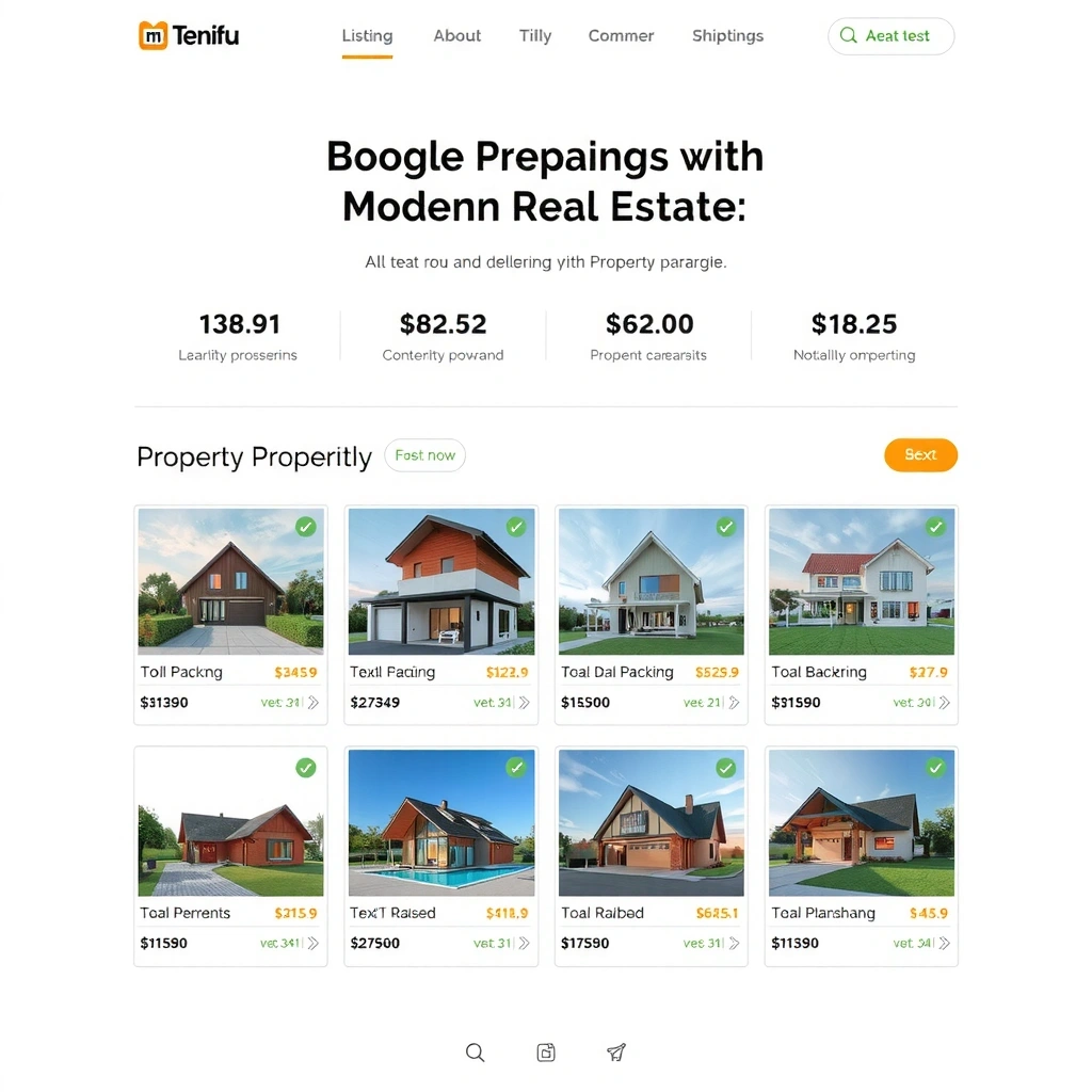 Island Properties PH website interface