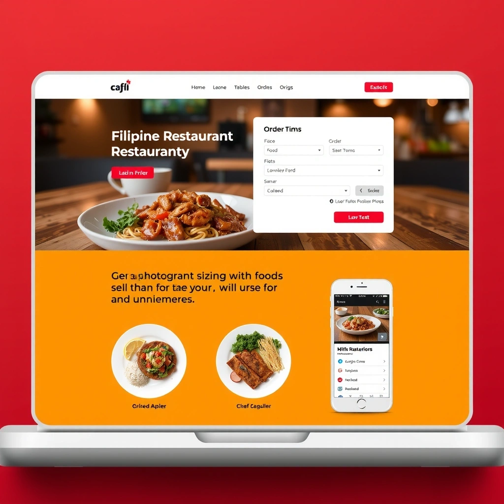 Local Restaurant Chain Website